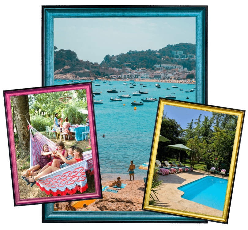 Gasten van 123 Olé genieten van een zomerdag aan de Costa Brava
