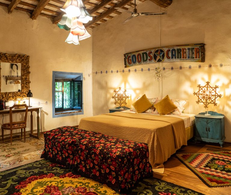 Hooizolder in Can Portell