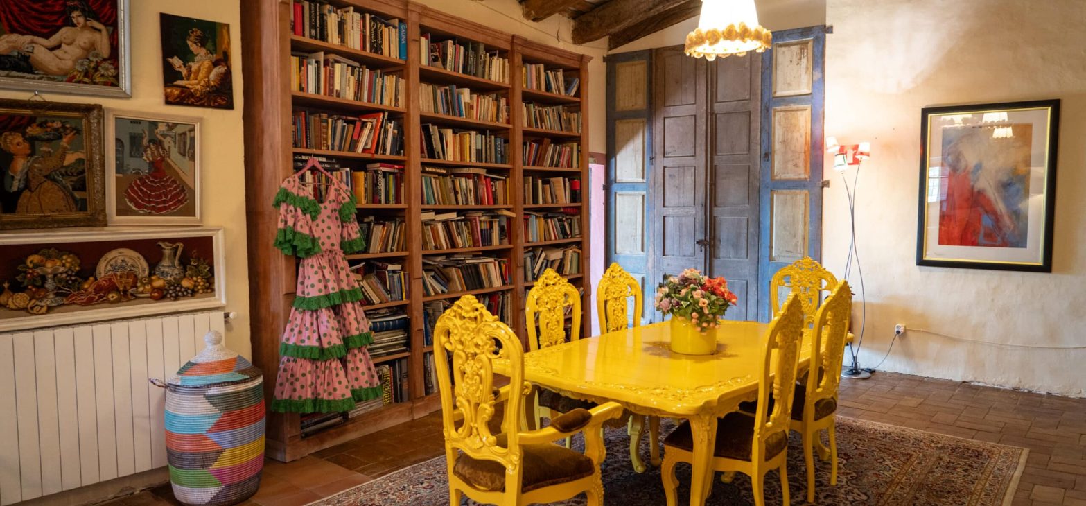 Bibliotheek Zigeunerin en Blauwe Spiegel