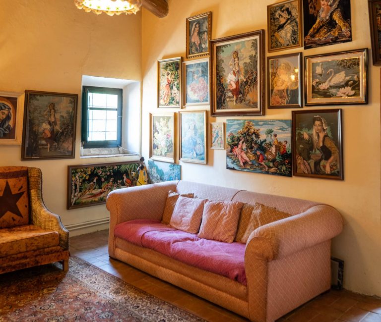 Woonkamer Zigeunerin en Blauwe Spiegel