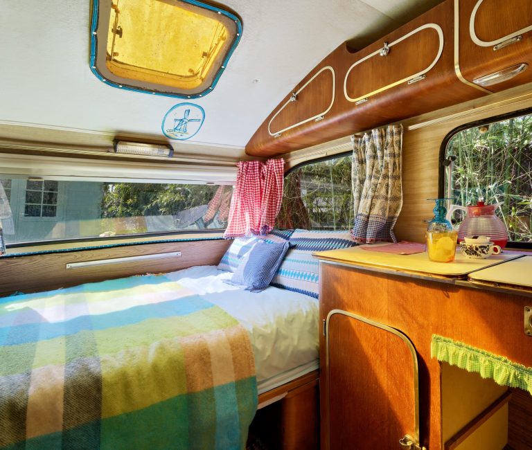 Blauwe Caravan