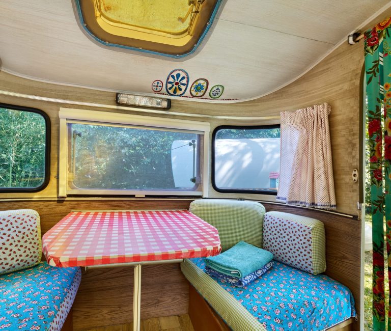 Blauwe Caravan
