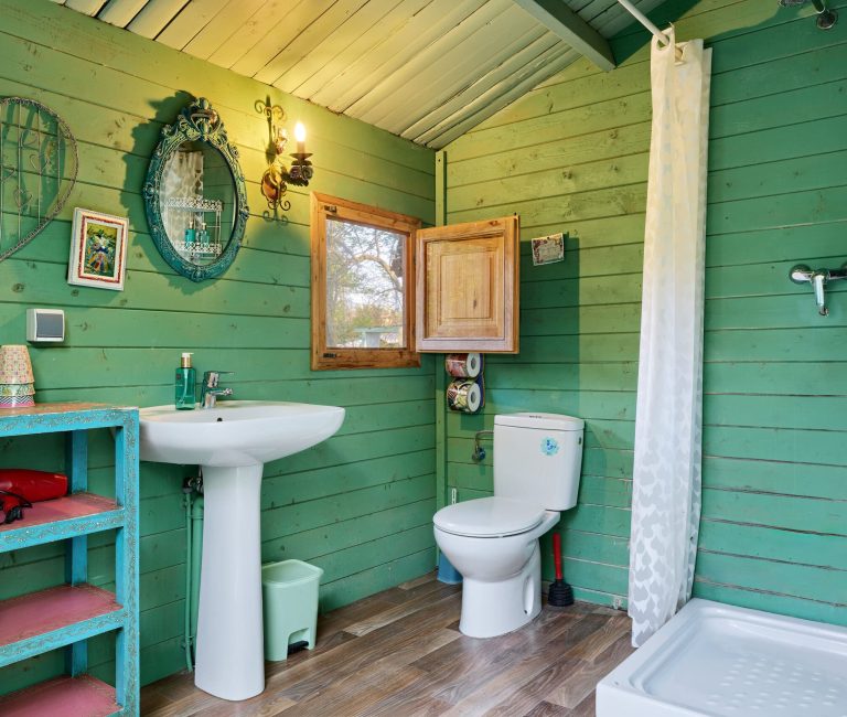 Badkamer Blauwe Weide