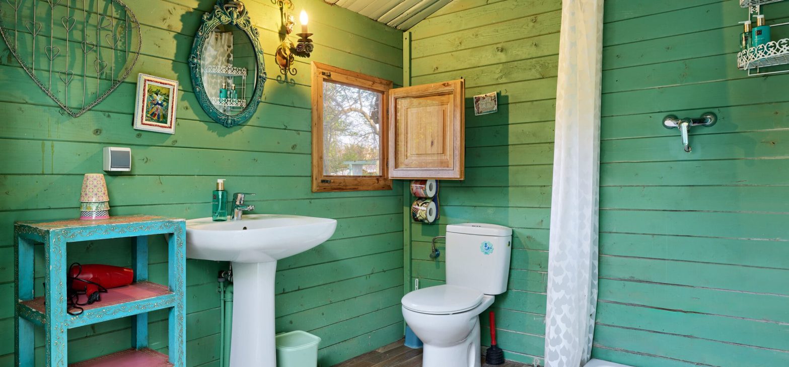 Badkamer Blauwe Weide