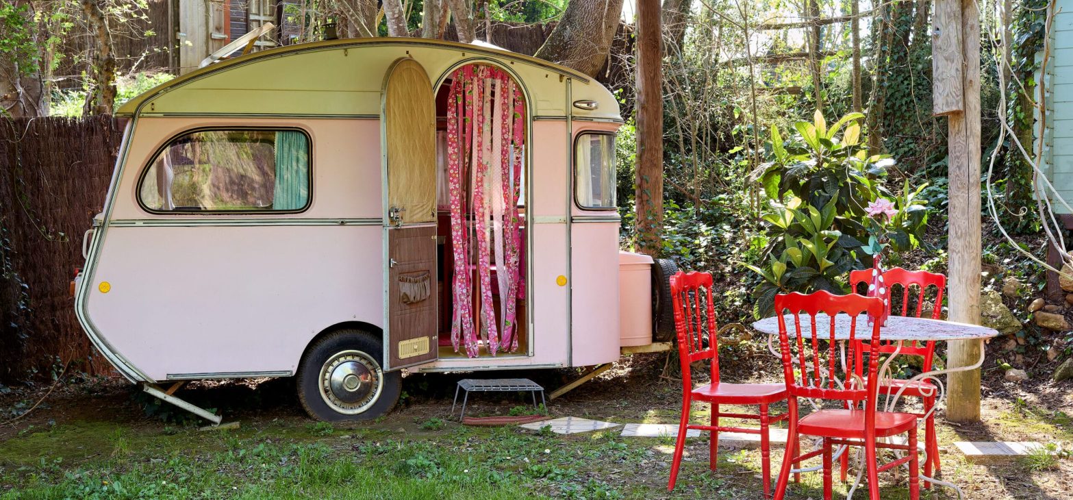Roze Caravan