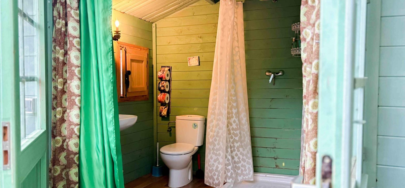 Badkamer Blauwe Woonwagenweide